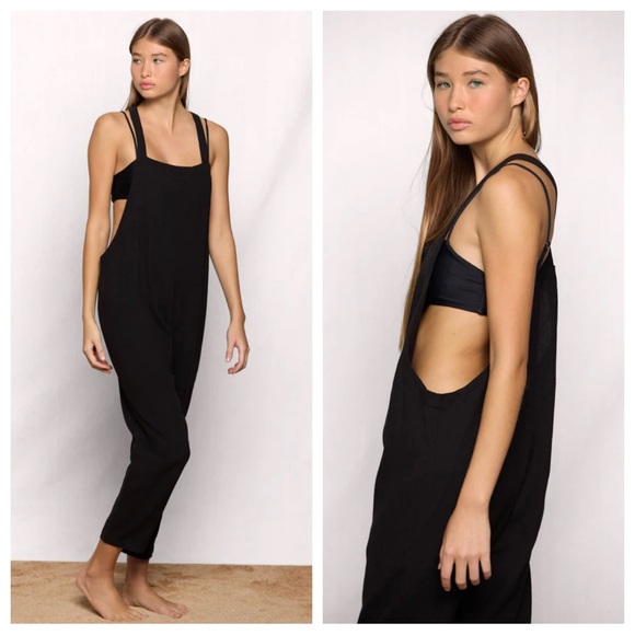 Mikoh Pants - MIKOH Sayama Core Black Jumpsuit
